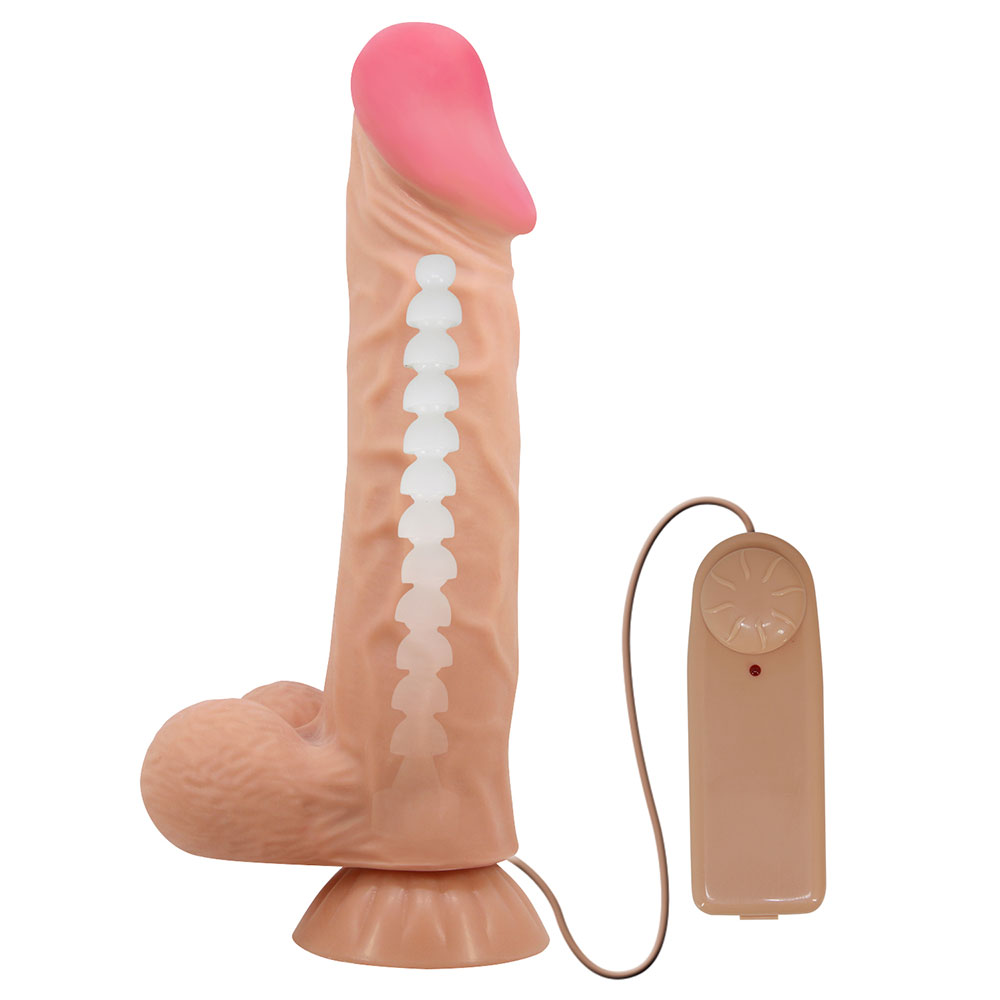 Pretty Love Vibrating Dildo with control handle 24 x 5 cm - Image 2