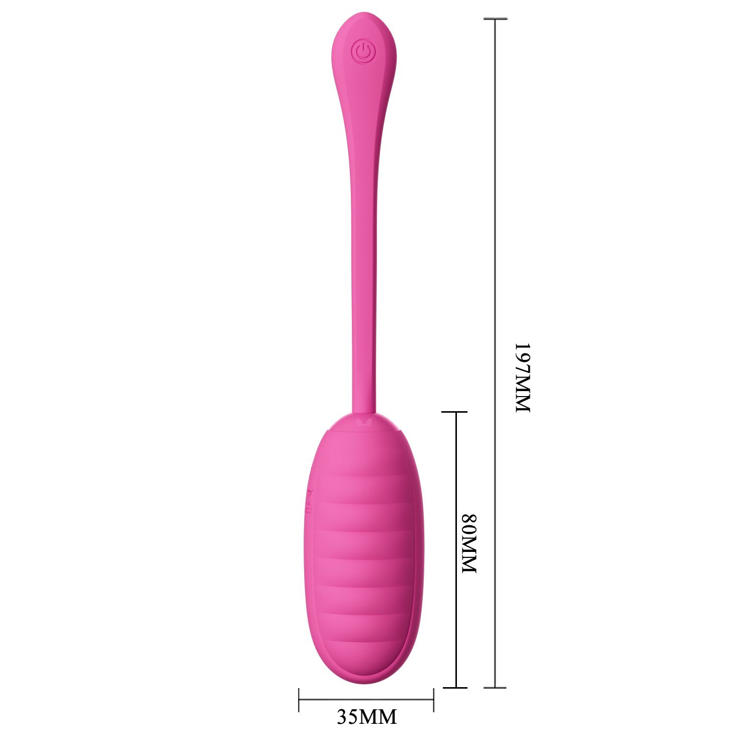 Pretty Love CATALINA App controlled Egg Vibrator PINK - Image 2