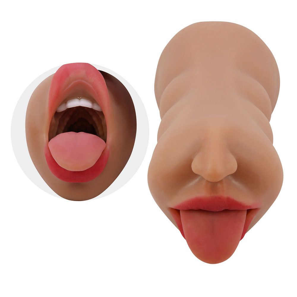 CRAZY BULL SARAH LATINA double sided Pussy and Mouth stroker - Image 4