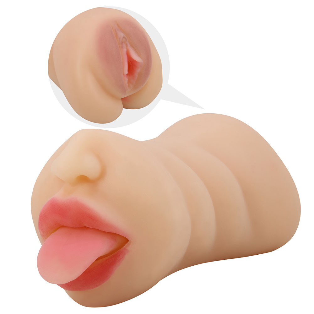 CRAZY BULL SARAH double sided Pussy and Mouth stroker - Image 2