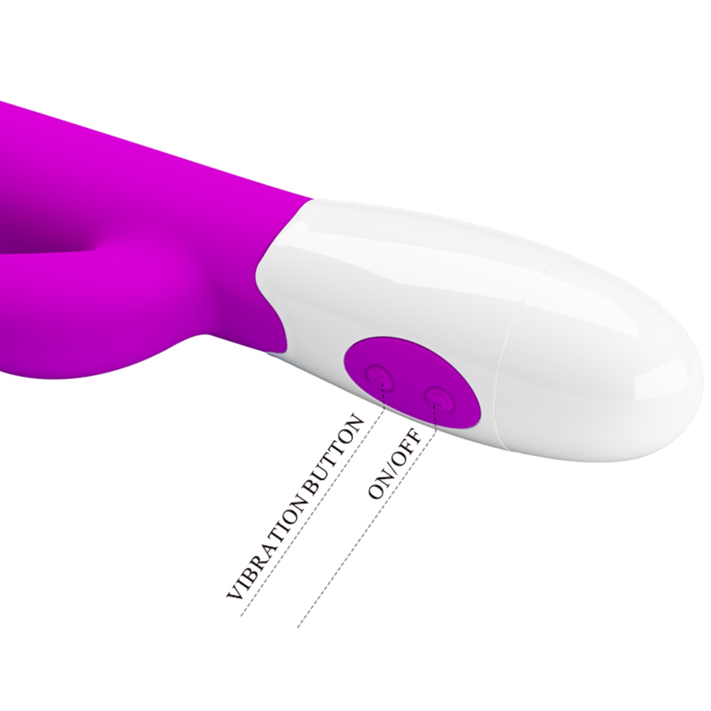 Pretty Love CENTAUR Rabbit Vibrator PURPLE - Image 5