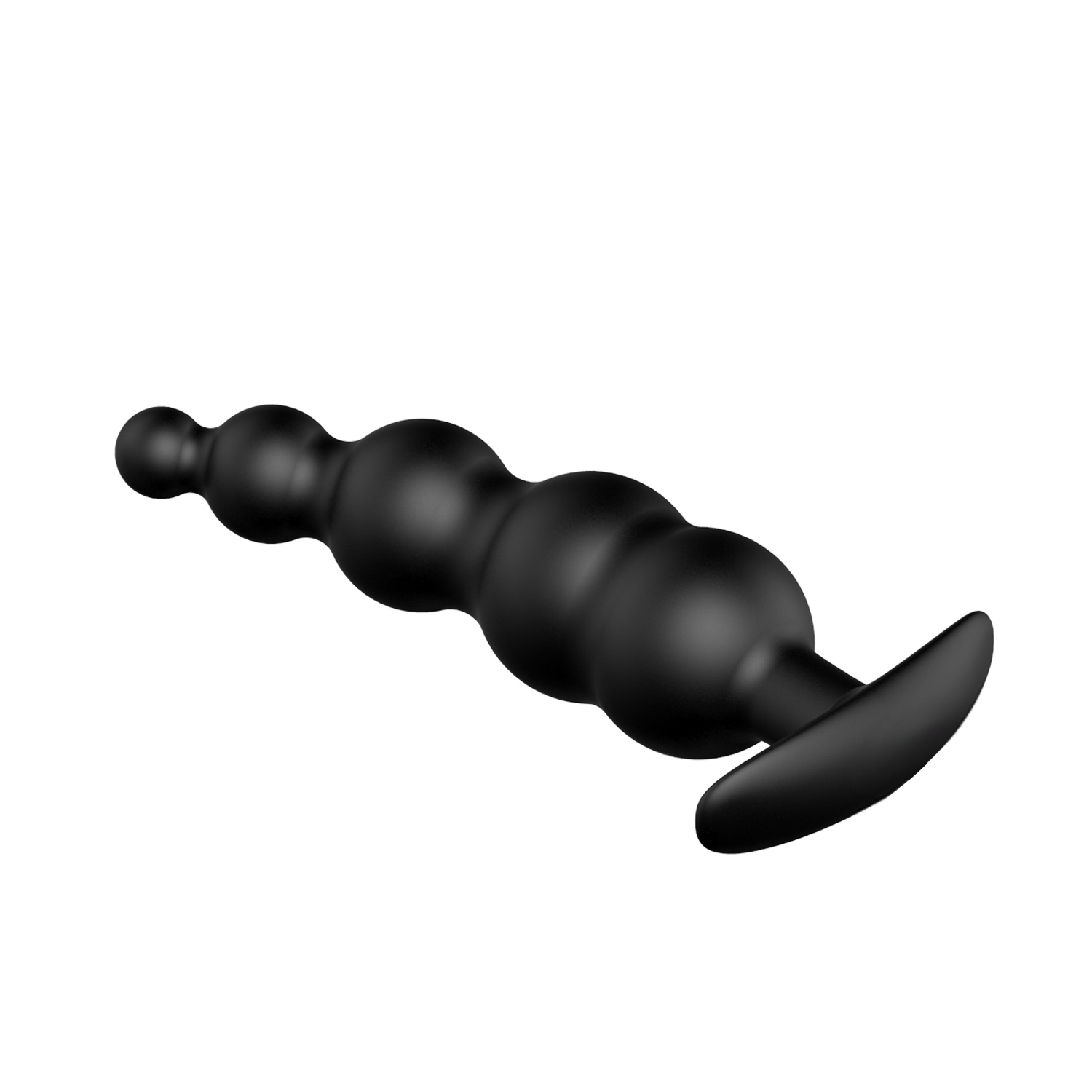 PRETTY LOVE Beaded Butt Plug 11.8 x 3 cm BLACK - Image 5