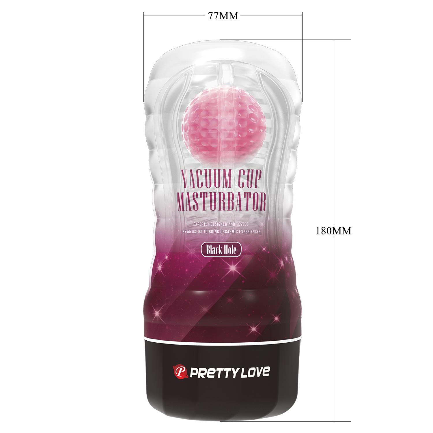 PRETTY LOVE BLACK HOLE male stroker vacuum cup - Image 3