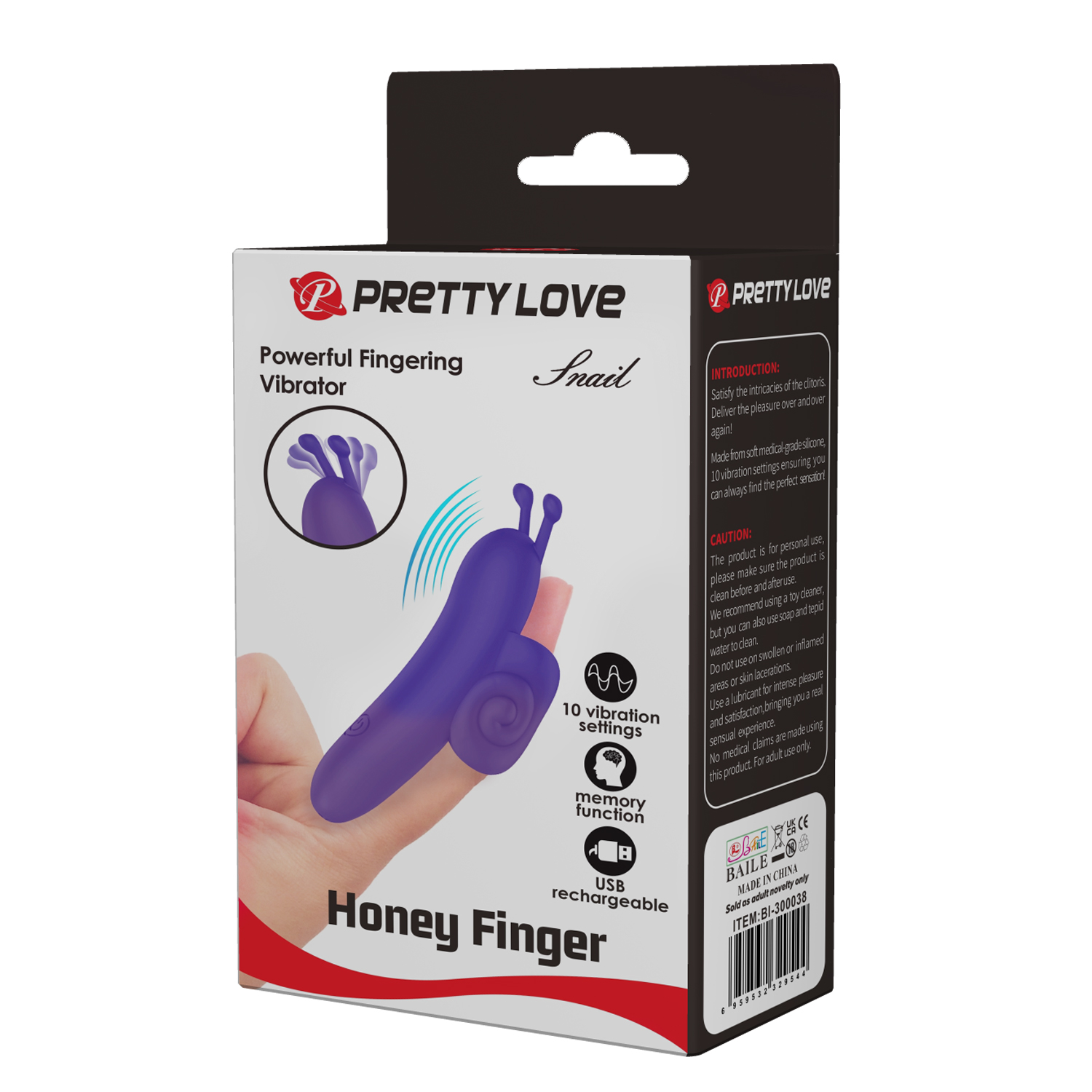 PRETTY LOVE SNAIL Honey Finger foreplay stimulator - Image 7