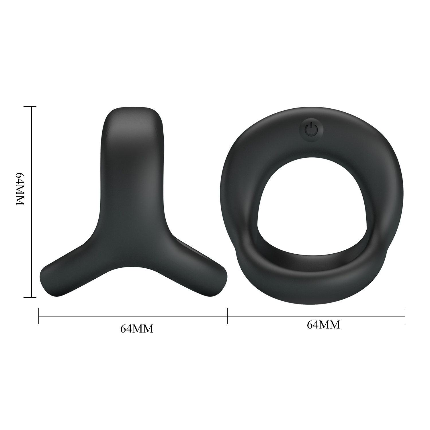 PRETTY LOVE ELLIOTT Cock and balls vibrating double ring - Image 5
