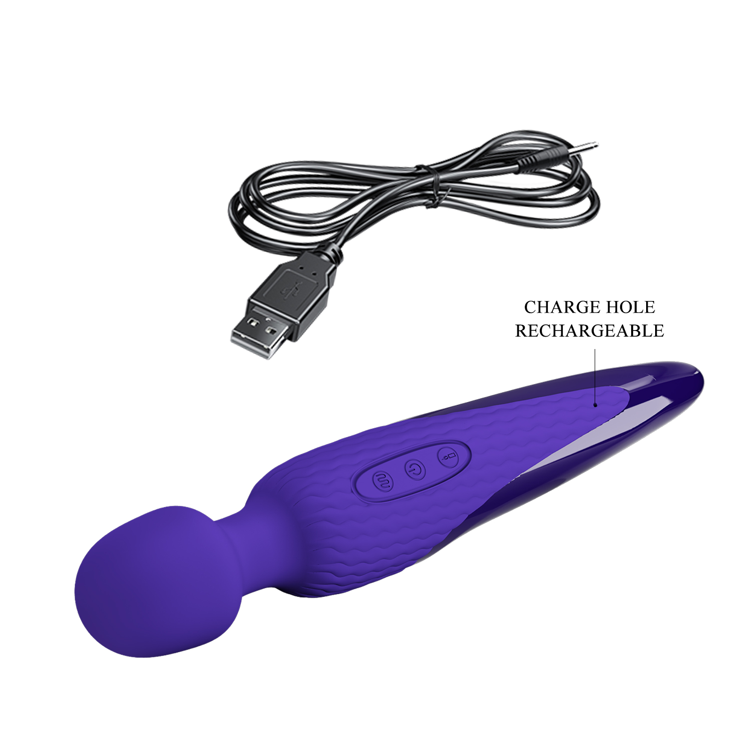 Pretty Love ANTONY YOUTH Wand Massager BLUE - Image 4