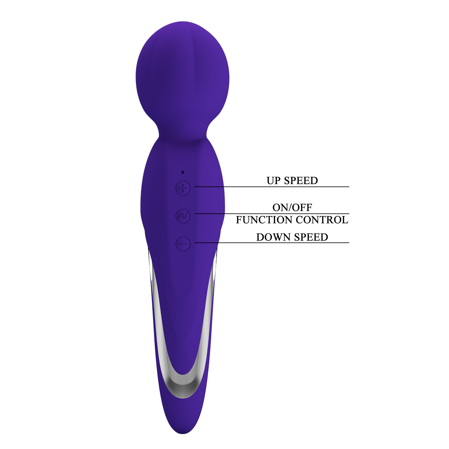 Pretty Love WALTER Wand Massager BLUE - Image 5
