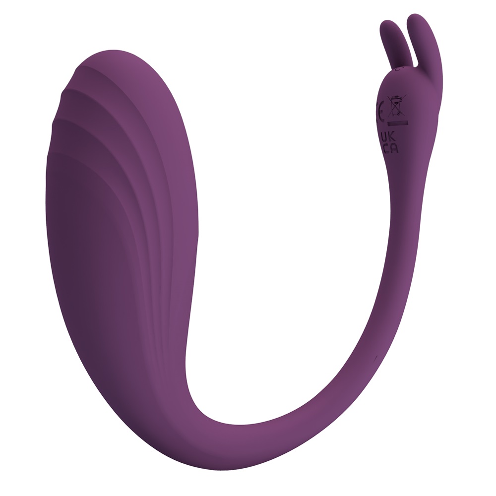 PRETTY LOVE Catalina Vibrating Egg with APP Purple - Image 6