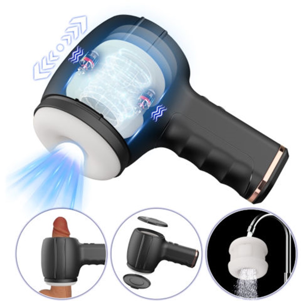 TOYBOX Ninja 310X Male thrusting and vibrating masturbator - Image 3