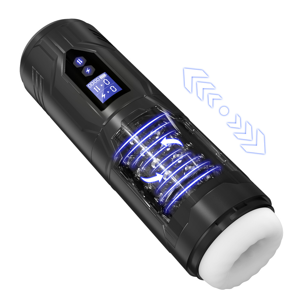 TOYBOX NINJA 510Χ Male thrusting and vibrating masturbator - Image 2