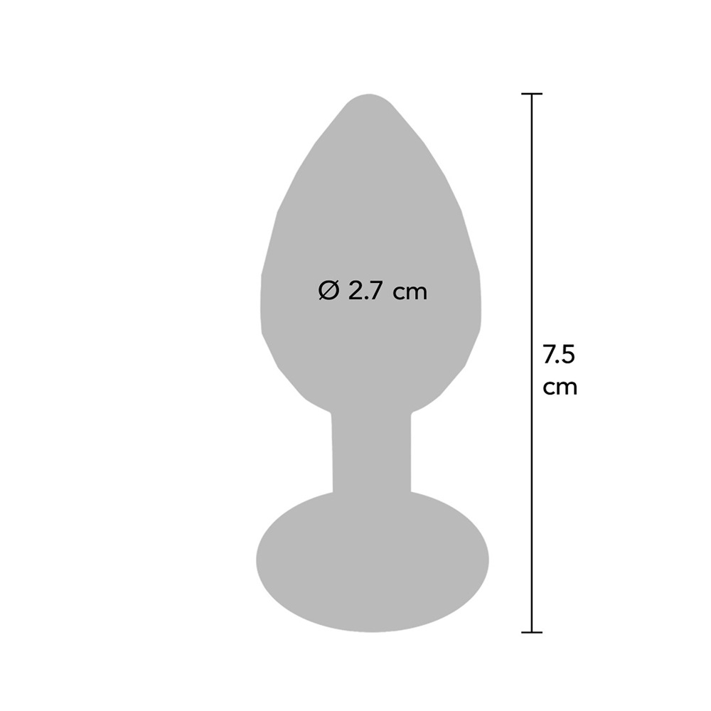 ToyJoy Anal Play Disco Diamond Plug Small - Image 4