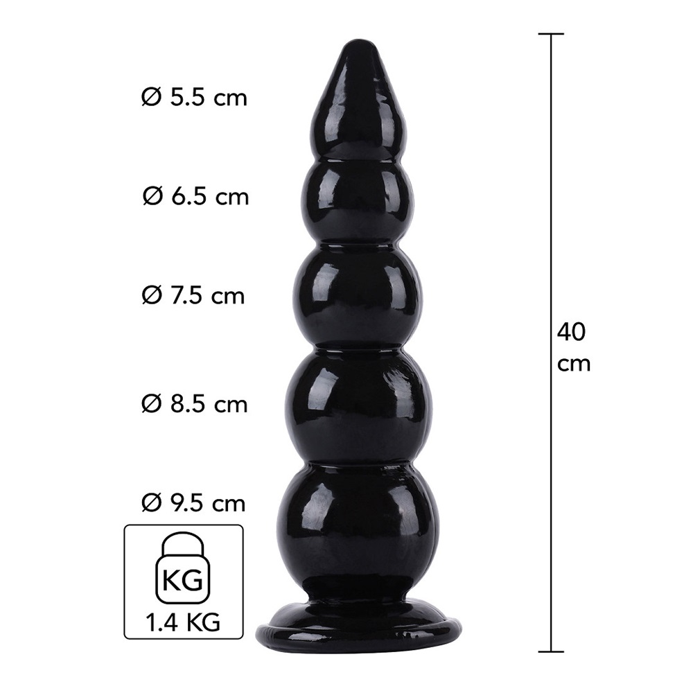 Hidden Desire Extreme Buttplug Balls XXXL 40cm - Image 2