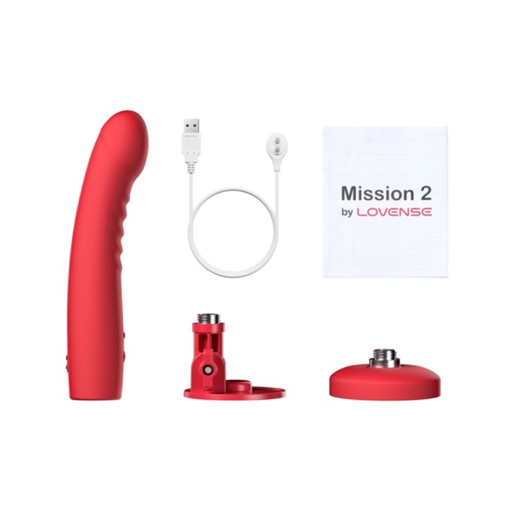 Lovense Mission 2 Vibrating dildo with suction cup - Image 4