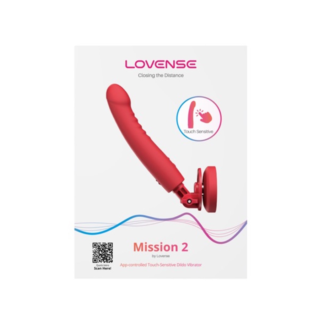 Lovense Mission 2 Vibrating dildo with suction cup - Image 2