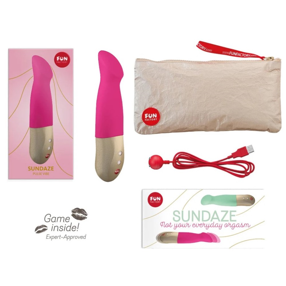 Fun Factory Sundaze Pulsing and Thrusting vibrator PINK - Image 4