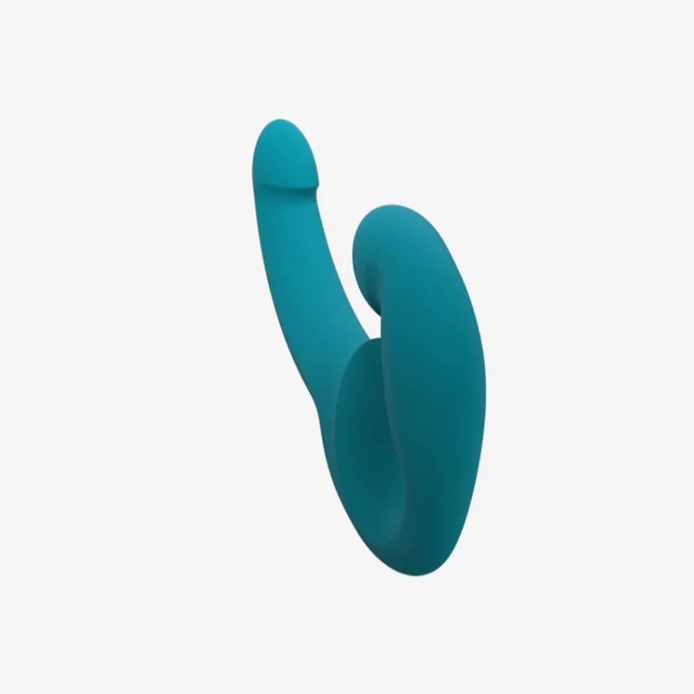 Fun Factory Share Lite Flexible double dildo for 2 BLUE - Image 4
