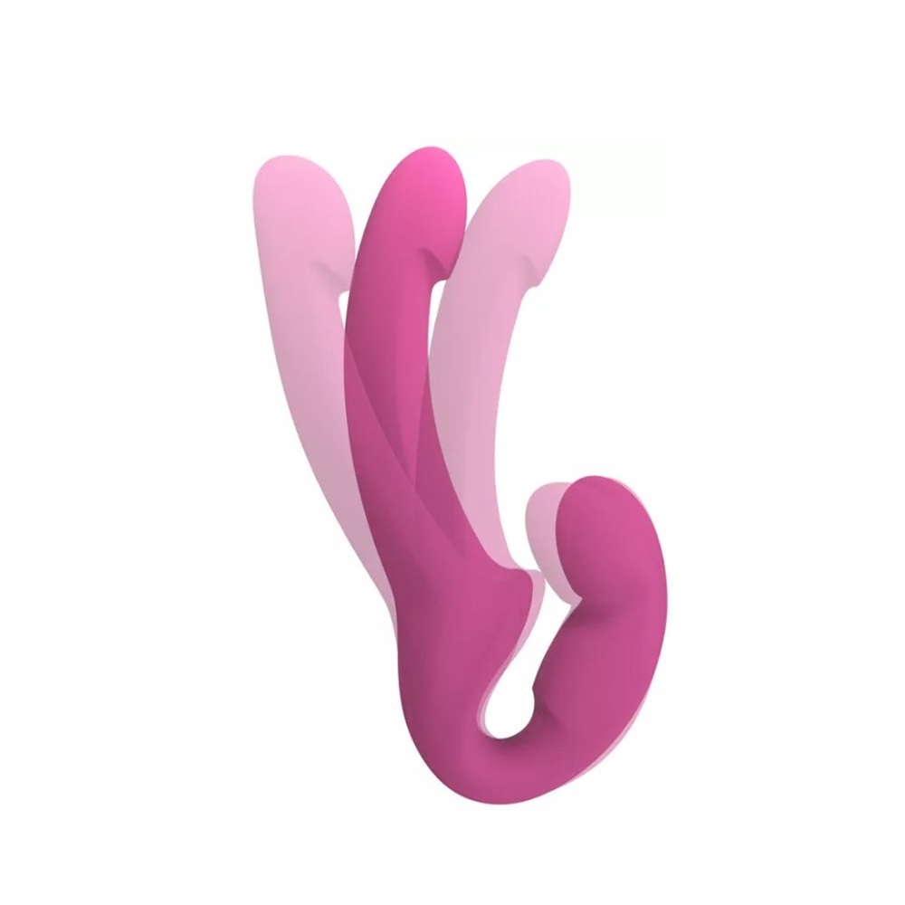 Fun Factory Share Lite Flexible double dildo for 2 BLACKBERRY - Image 5