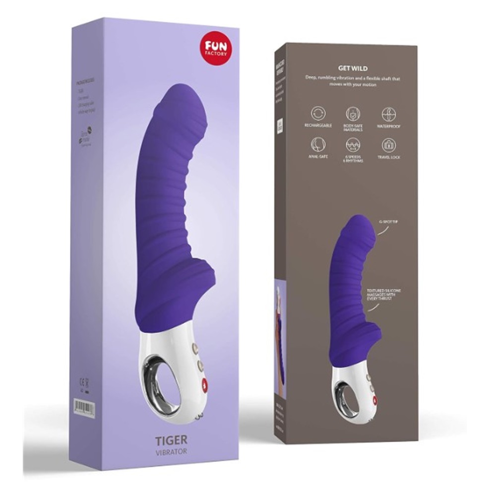 Fun Factory Tiger G-spot Vibrator Violet - Image 2