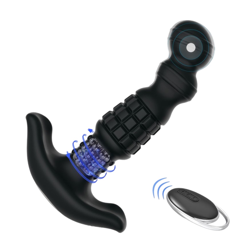 TOYBOX Power Pearls vibrating and rotating prostate massager - Image 4