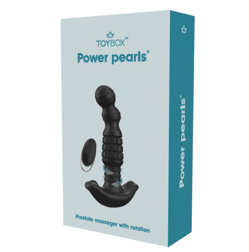 TOYBOX Power Pearls vibrating and rotating prostate massager - Image 5