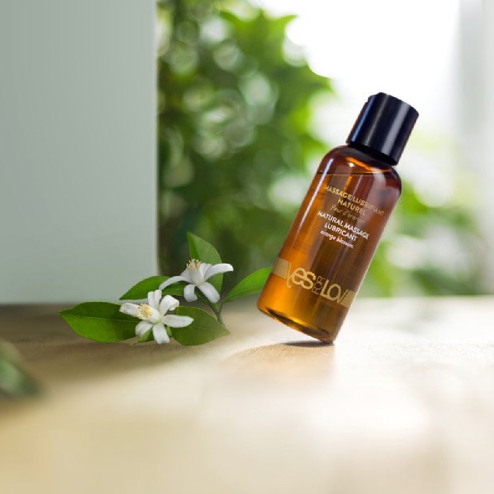 Organic Massage Lubricant with Orange Blossom 100ml - Image 3