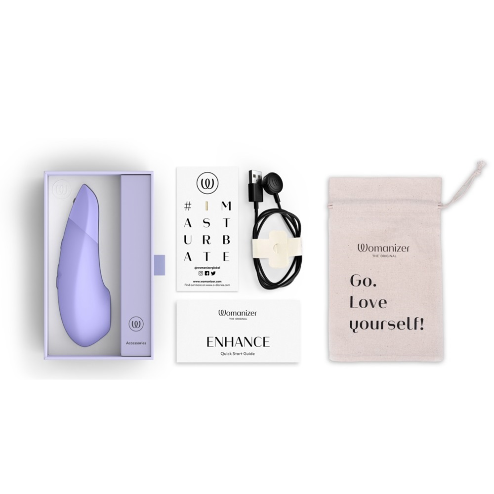 Womanizer Enhance silent pulsator vibrator Purple - Image 2
