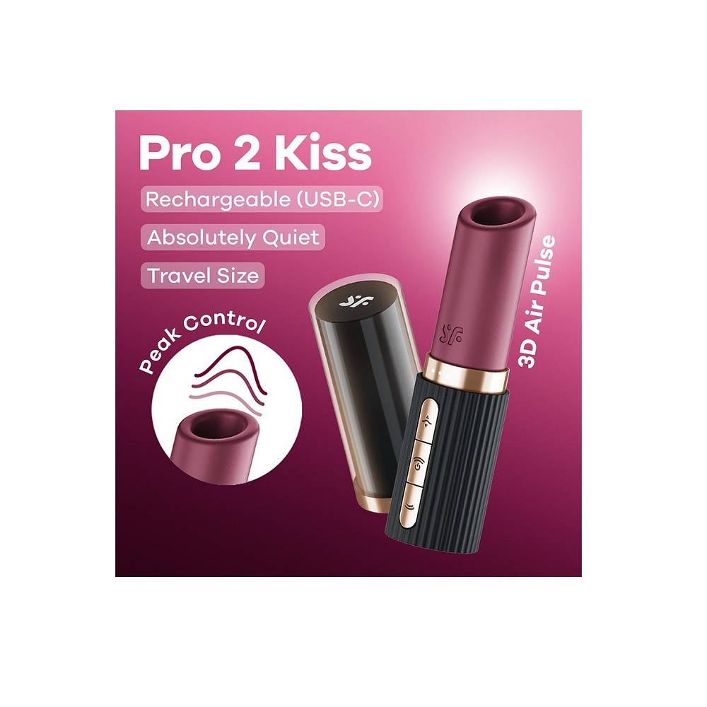 Satisfyer Pro 2 Kiss Clitoral Stimulator - Image 5