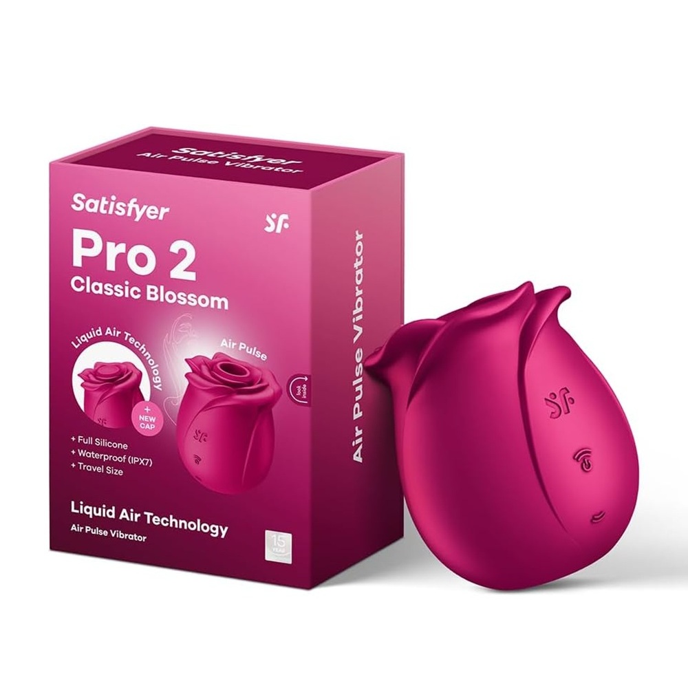 Satisfyer Pro 2 Classic Blossom Rose Stimulator - Image 7