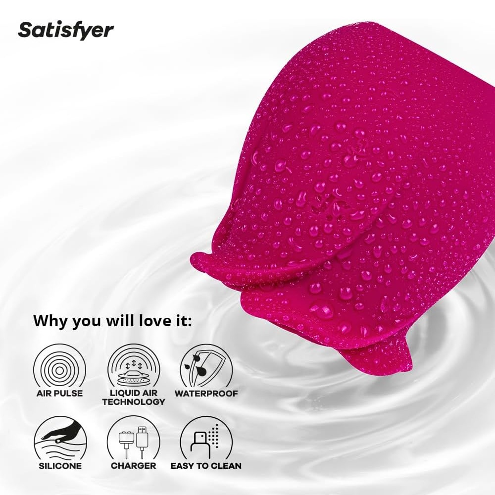 Satisfyer Pro 2 Classic Blossom Rose Stimulator - Image 6
