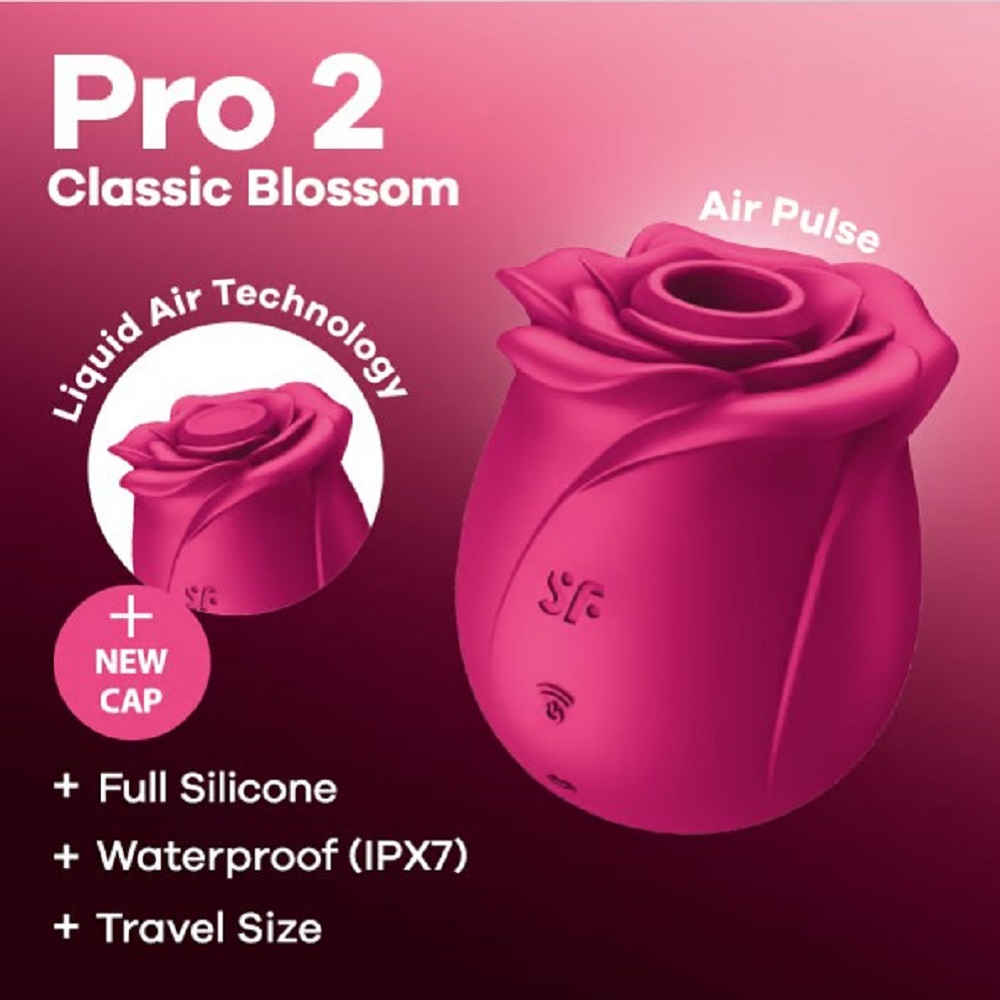 Satisfyer Pro 2 Classic Blossom Rose Stimulator - Image 5