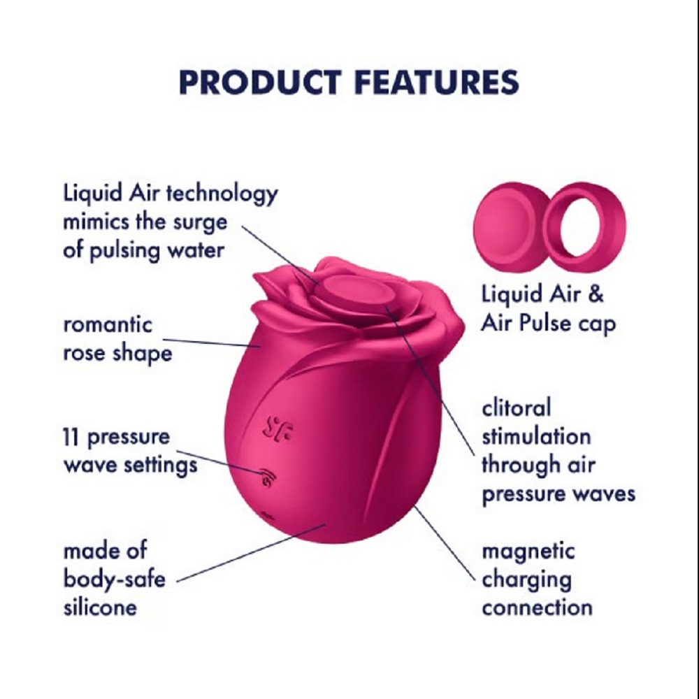 Satisfyer Pro 2 Classic Blossom Rose Stimulator - Image 3