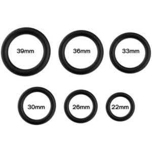 TOYBOY STAY HARD COMPLETE silicone set 6 PCS S-M