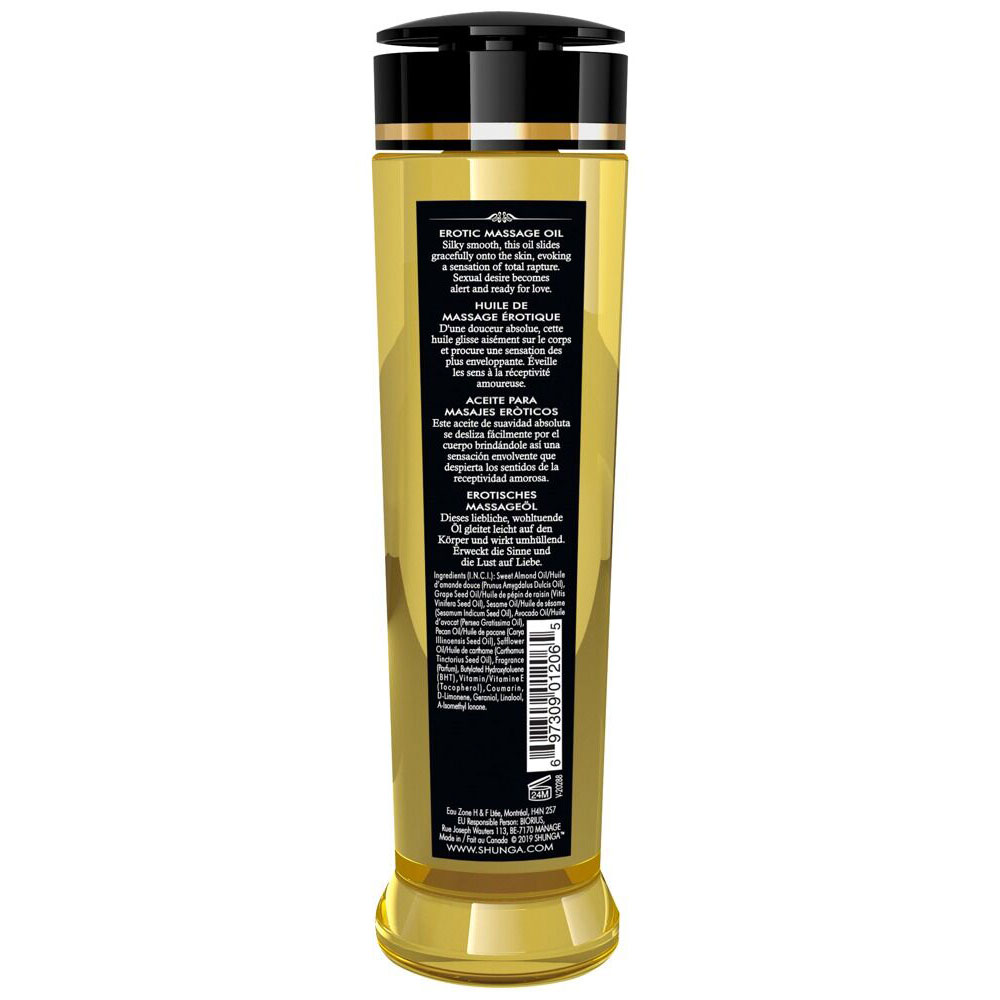 Shunga Sensation Lavender Massage Oil 240ml - Image 3