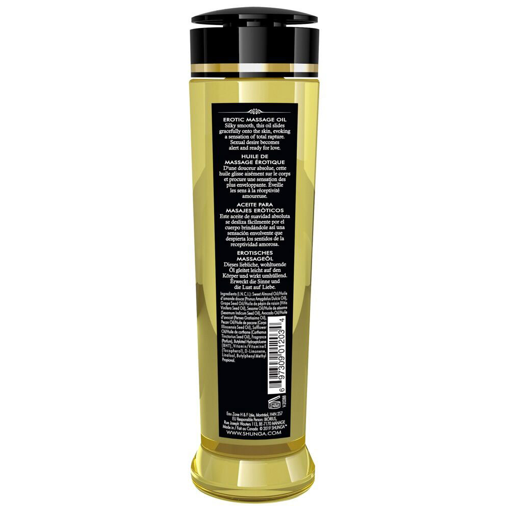 Shunga Stimulation Peach Massage Oil 240ml - Image 3