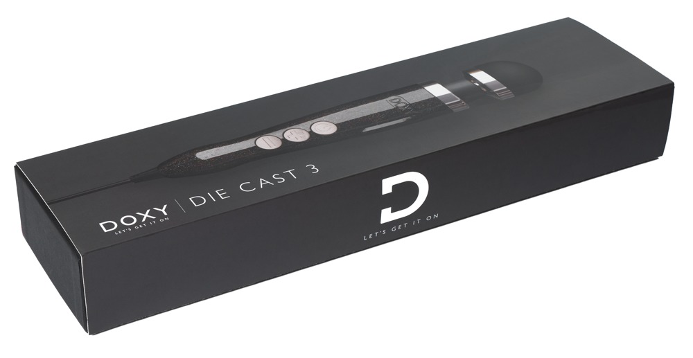 Doxy Die Cast 3 Wand Massager Black - Image 5