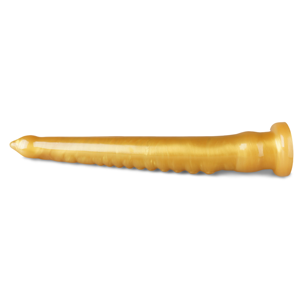Alien Golden anal Dildo 28 cm - Image 3