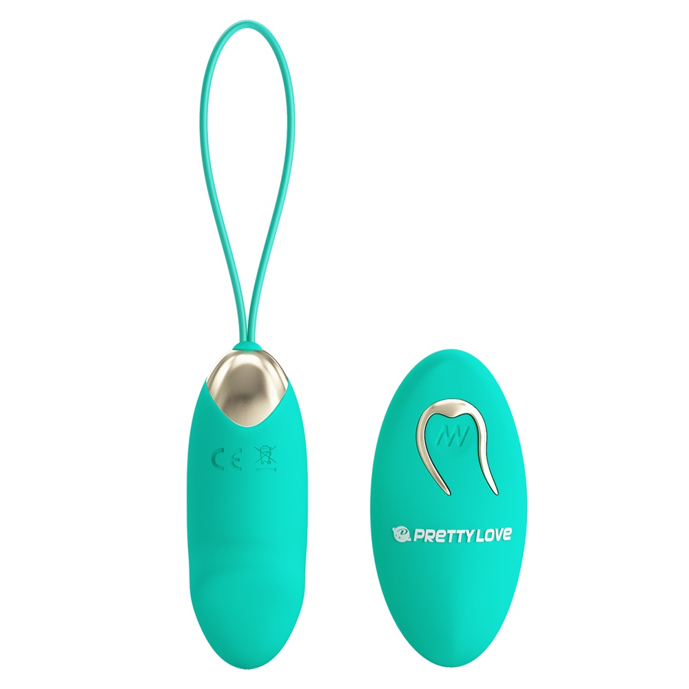 PRETTY LOVE Julia remote controlled vibrating egg green - Image 5