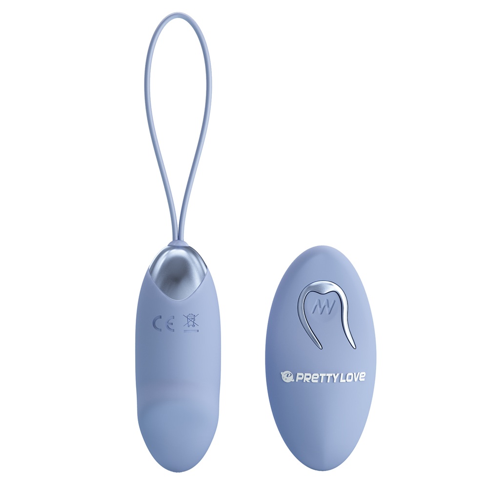 PRETTY LOVE Julia remote controlled vibrating egg blue - Image 5