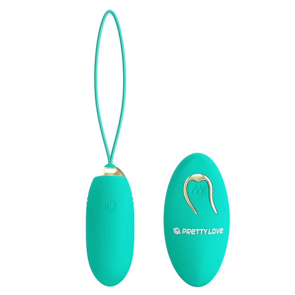 PRETTY LOVE Jenny remote controlled vibrating egg Green - Image 5