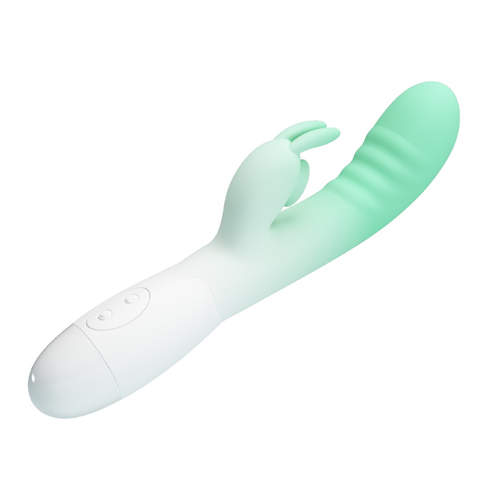 PRETTY LOVE Cerberus rabbit vibrator Green - Image 2
