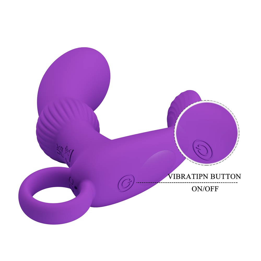 PRETTY LOVE CAYLA vibrating prostate massager purple - Image 3