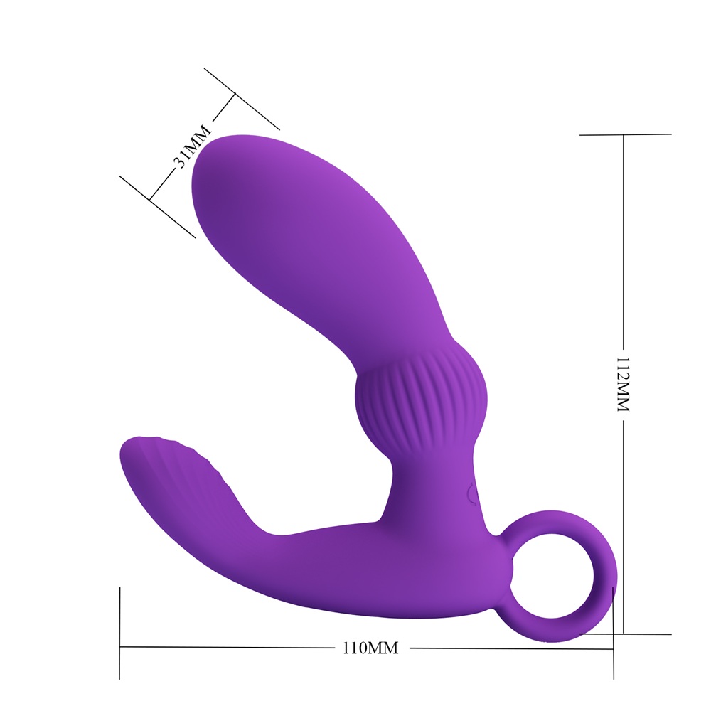 PRETTY LOVE CAYLA vibrating prostate massager purple - Image 2