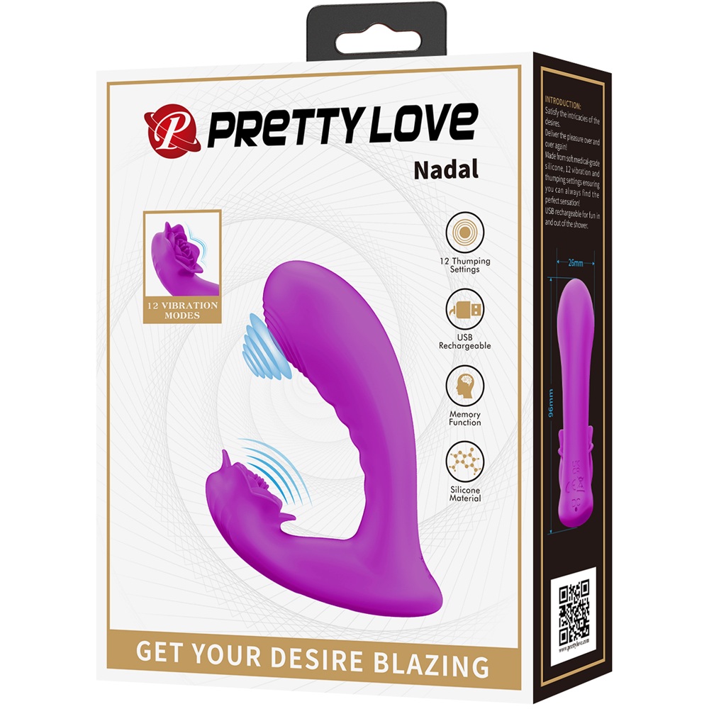PRETTY LOVE Nadal Wearable Dual Stimulation vibrator - Image 7