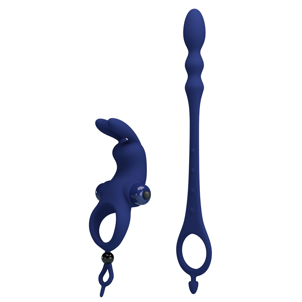PRETTY LOVE AYAD vibrating Cock Ring with Anal plug - Image 5