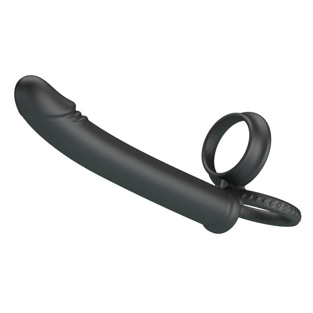 PRETTY LOVE MOSES Cock and balls strapped dildo - Image 4
