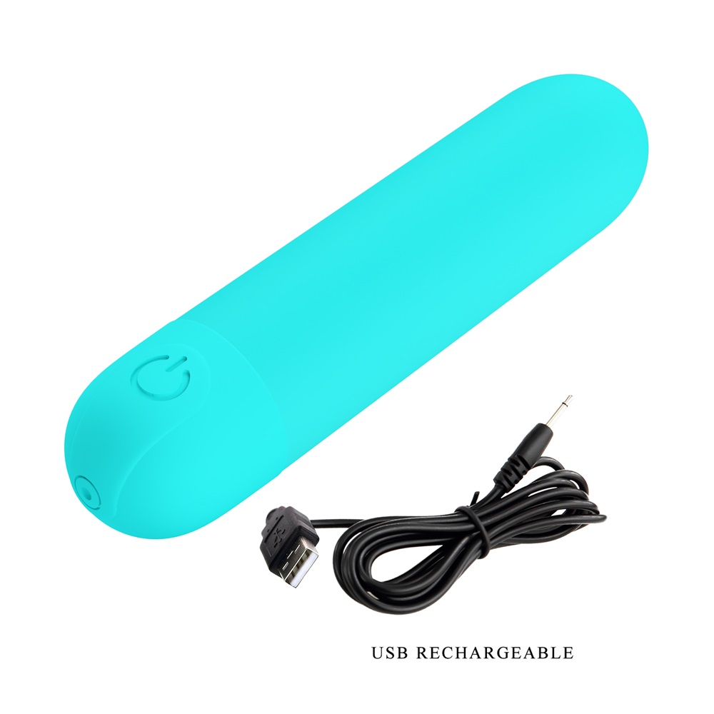 PRETTY LOVE STEFAN mini vibrating bullet GREEN - Image 5