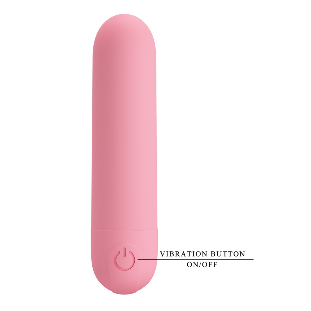 PRETTY LOVE STEFAN mini vibrating bullet LIGHT PINK - Image 4