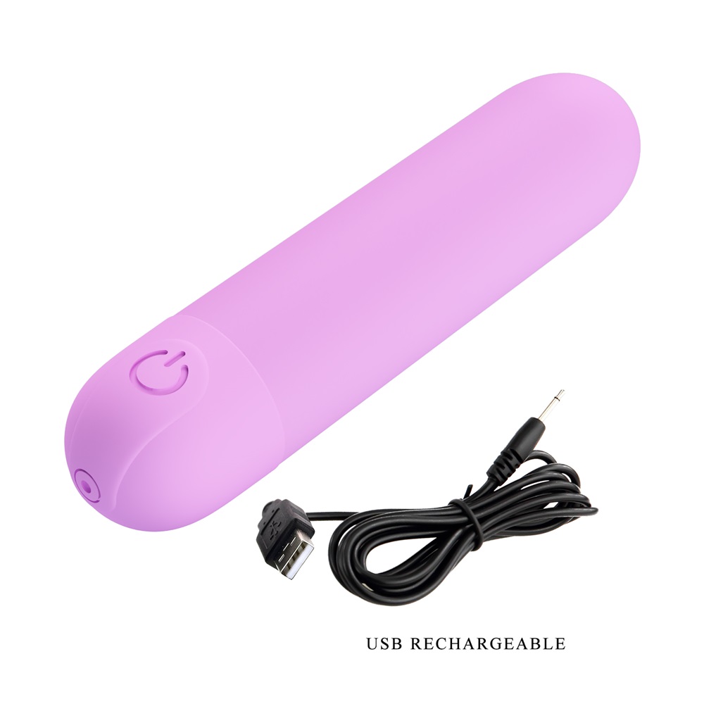 PRETTY LOVE STEFAN mini vibrating bullet PURPLE - Image 4