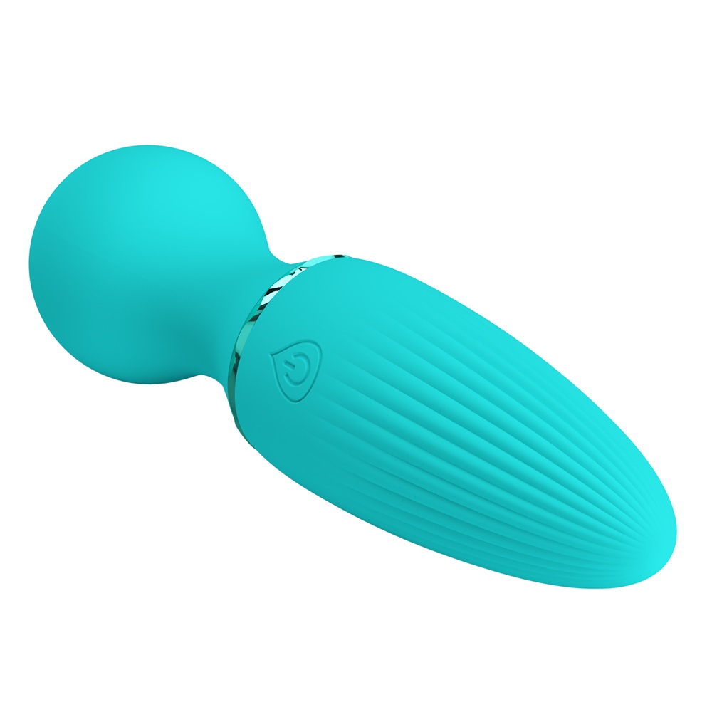PRETTY LOVE Dwayne Little cute wand massager GREEN - Image 3