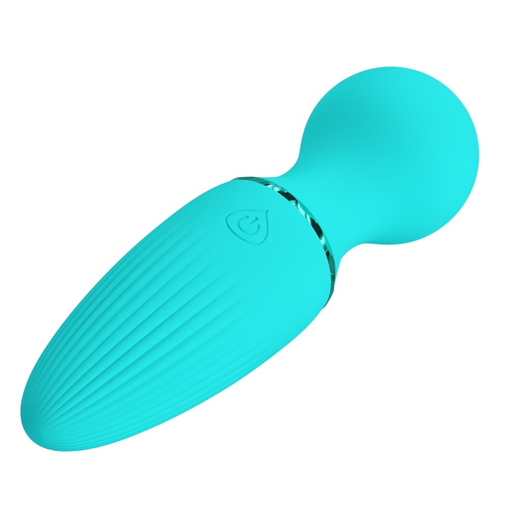 PRETTY LOVE Dwayne Little cute wand massager GREEN - Image 4